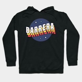 Barrera - Colorful Layered Retro Letters Hoodie